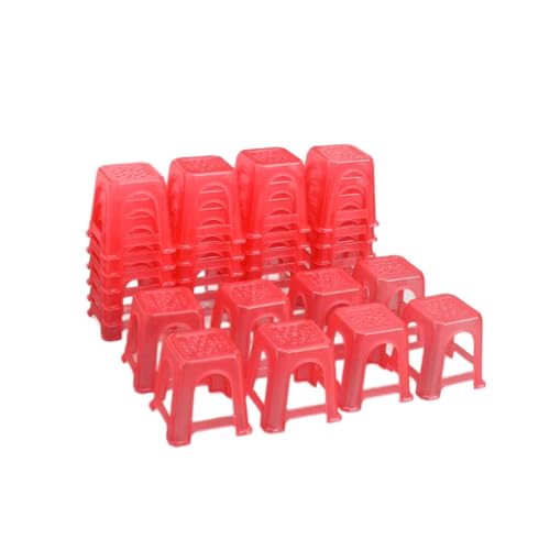 10 Stück Puppenhaus Miniatur Kunststoff Hocker Stühle Möbel Home Model Decor Spielzeug Puppenhaus Zubehör 10 Stück Puppenhaus Miniatur Kunststoff Hocker Stühle Möbel Home Model Decor Spielzeug Puppenhaus Zubehör von Generisch