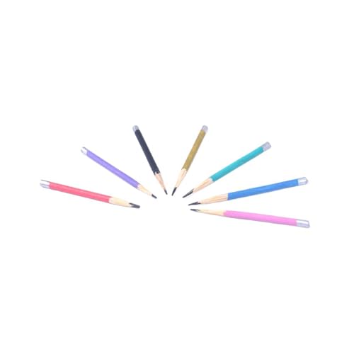 10 Stück kleines farbiges Bleistift-Miniatur-Puppenhaus, Pretend Play Home Dekor, Schule Schreibwaren Modell Spielzeug für Kinder 10 Stück kleines farbiges Bleistift-Miniatur-Puppenhaus, Pretend Play Home Dekor, Schule Schreibwaren Modell Spielzeug für Kinder von Generisch