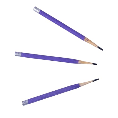 10 Stück kleines farbiges Bleistift-Miniatur-Puppenhaus, Pretend Play Home Dekor, Schule Schreibwaren Modell Spielzeug für Kinder von Generisch