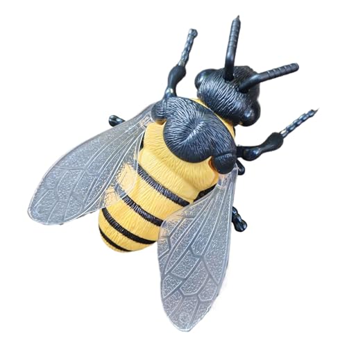10-teiliges Bienenspielzeug – Honigbienenfiguren | Gefälschte | Honigbienen-Insektenspielzeug | Uhrwerk-Tierfiguren | Realistische Bienenfigur | Honigbienenfiguren Bienenmodell | Gefälschte Bie von Generisch