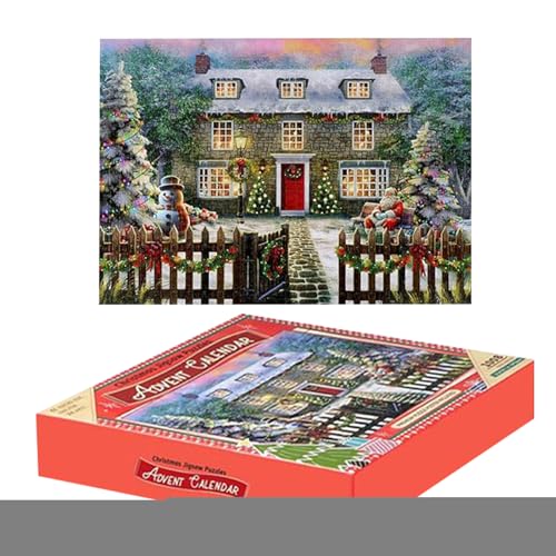 1000 Teile Puzzle | Herausfordernde Weihnachtsmotive Für Erwachsene,Knobelspiele Familienspiele Interaktives Spielzeug Für Erwachsene Jugendliche Kinder Spieleabend Geschenk 1000 Teile Puzzle | Herausfordernde Weihnachtsmotive Für Erwachsene,Knobelspiele Familienspiele Interaktives Spielzeug Für Erwachsene Jugendliche Kinder Spieleabend Geschenk von Generisch