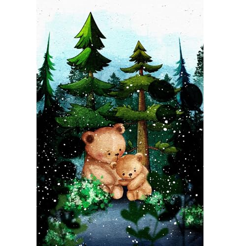 1000 Teile Puzzle für Erwachsene, Bär im Wald, Farbenfrohes Legespiel, Pädagogisches Spiel Herausforderung Spielzeug, Impossible Geschicklichkeitsspiel für die Ganze Familie 1000 Teile Puzzle für Erwachsene, Bär im Wald, Farbenfrohes Legespiel, Pädagogisches Spiel Herausforderung Spielzeug, Impossible Geschicklichkeitsspiel für die Ganze Familie von Generisch