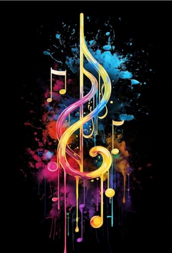 1000 Teile Puzzles für Erwachsene Kinder, Klassisches Modeinstrumenten-Musikfestival, Klassische Puzzles, Pädagogisches Spiel Herausforderung Spielzeug, Puzzlespiele für Die Ganze Familie von Generisch