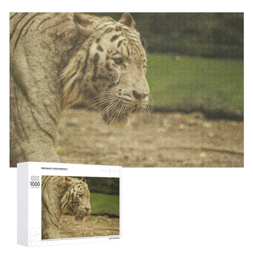 1000 Teile Tiger Art Puzzle für Stressabbau und Heimdisplay von Generisch