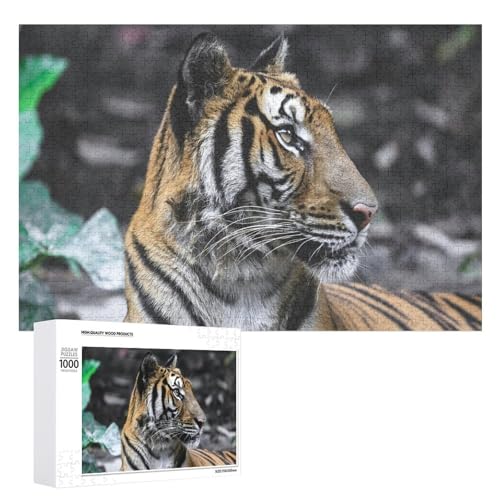 1000 Teile Wildlife Tiger Puzzle für Erwachsene und Kinder Natur Kunst Geschenk von Generisch