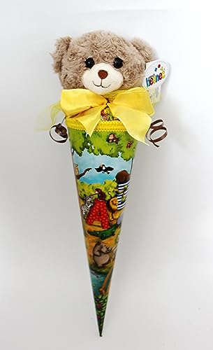 101650 Schultüte ABC 35cm mit Teddy zum Schulanfang Kita Studium Geschwistertüte Geschenk Ausbildung 101650 Schultüte ABC 35cm mit Teddy zum Schulanfang Kita Studium Geschwistertüte Geschenk Ausbildung von Generisch