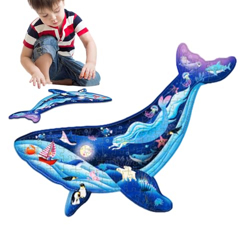 106 Teile Puzzle - Leuchtendes Puzzle | Bodenpuzzles Lernspielzeug | Meerestiere | Puzzles für Kinder 3-8 106 Teile Puzzle - Leuchtendes Puzzle | Bodenpuzzles Lernspielzeug | Meerestiere | Puzzles für Kinder 3-8 von Generisch