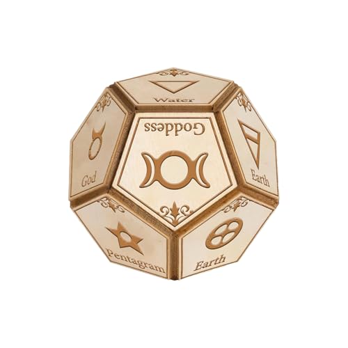 12-Seitiger Holz-Entscheidungswürfel, 12-Seitiger Würfel Polyhedral Dice, 8x7cm Entscheidungsspiel Mit Polyeder-Würfeln, Tisch-Entscheidungshilfe Für Partyspiele, Unterrichtsvorführungen 12-Seitiger Holz-Entscheidungswürfel, 12-Seitiger Würfel Polyhedral Dice, 8x7cm Entscheidungsspiel Mit Polyeder-Würfeln, Tisch-Entscheidungshilfe Für Partyspiele, Unterrichtsvorführungen von Generisch