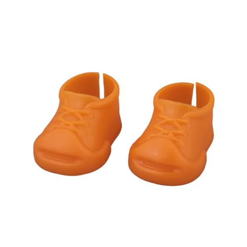 15/17cm Puppen Schuhe, Kunststoff-Mini-Fingers chuhe für Puppen, Bekleidungs zubehör von Generisch