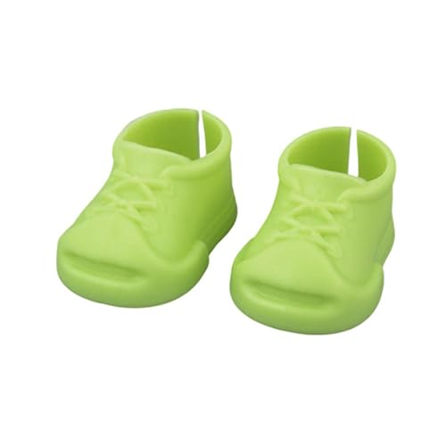 15/17cm Puppenschuhe, Kunststoff Mini Finger Schuhe Kleidung Zubehör mit Puppenzubehör Kompatibel mit 6,9 Zoll Blind Box Puppen 15/17cm Puppenschuhe, Kunststoff Mini Finger Schuhe Kleidung Zubehör mit Puppenzubehör Kompatibel mit 6,9 Zoll Blind Box Puppen von Generisch