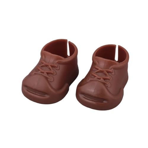 15/17cm Puppenschuhe, Kunststoff Mini Finger Schuhe Kleidung Zubehör mit Puppenzubehör Kompatibel mit 6,9 Zoll Blind Box Puppen 15/17cm Puppenschuhe, Kunststoff Mini Finger Schuhe Kleidung Zubehör mit Puppenzubehör Kompatibel mit 6,9 Zoll Blind Box Puppen von Generisch
