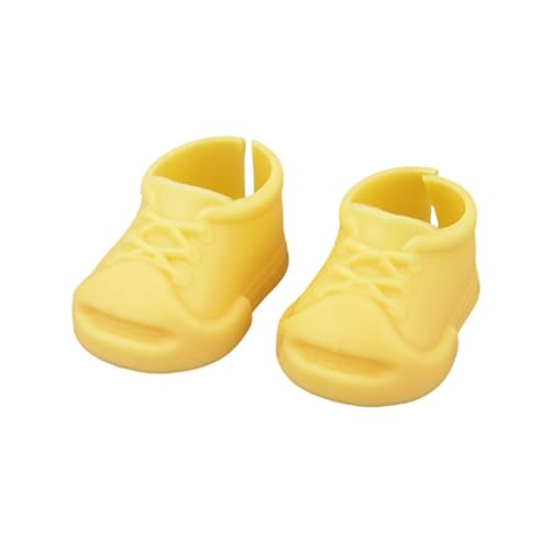 15/17cm Puppenschuhe, Kunststoff Mini Finger Schuhe Kleidung Zubehör mit Puppenzubehör Kompatibel mit 6,9 Zoll Blind Box Puppen 15/17cm Puppenschuhe, Kunststoff Mini Finger Schuhe Kleidung Zubehör mit Puppenzubehör Kompatibel mit 6,9 Zoll Blind Box Puppen von Generisch