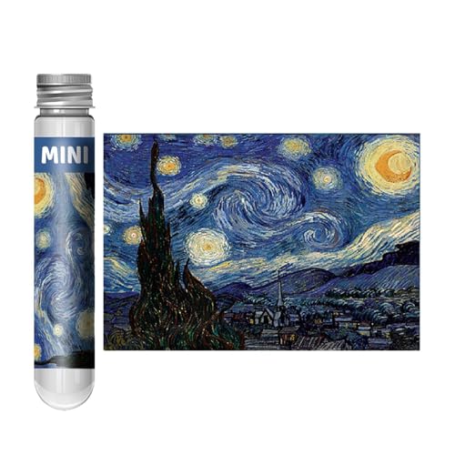 150 Stück Mini-Puzzle-Paket - Travel Puzzle Home Decoration | Mini-Puzzles | Blumen Ölmalerei-Punkte | Erwachsene Ölgemälde Puzzle | Unterhaltungsspielzeug für Puzzle von Generisch