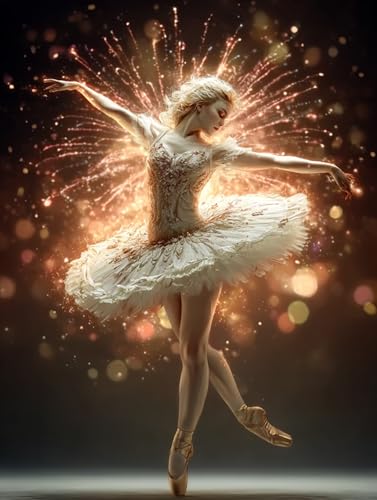 1500 Teile Puzzle für Erwachsene, Balletttänzerin, Klassische Puzzles, Pädagogisches Spiel Herausforderung Spielzeug, Puzzlespiele für Die Ganze Familie(1500PCS) von Generisch