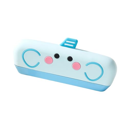 16-Loch Cartoon Kinder Mundharmonika Silikon Mini Mundharmonika für Kinder-Schlüssel C-Abnehmbarer Ganzkörper wasch bar-Leicht zu Spielen niedliche Musik Instrumente für Kleinkinder von Generisch