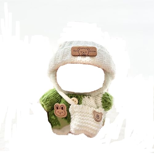 17 cm Puppe Kleidung Set, niedliche Hut & Outfit Set für Puppen, Bezaubernde Dress-Up Zubehör für Puppe (#8) von Generisch