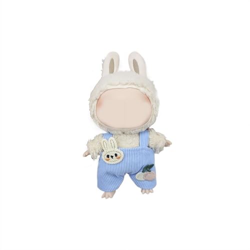 17 cm Puppen-Outfit-Set (ohne Puppe), Kleidung für Puppen-Outfit, niedliche Kleidung für Puppen, einzigartiger Stil, Premium-Outfit mit Zubehör, niedliches Overall-Set mit Puppenkleidung, exquisites von Generisch