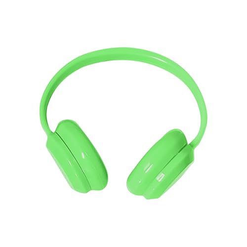 17 cm Puppenzubehör, Miniatur-Kopfhörer, Puppen-Anzieh-Headset, Spielzeug-Kostümzubehör für Fotografie-Requisiten Und Kreative 3D-Modell-Styling (Grün) von Generisch