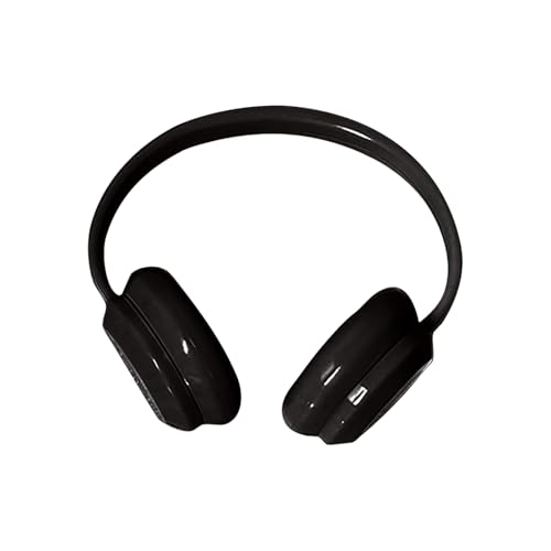 17 cm Puppenzubehör, Miniatur-Kopfhörer, Puppen-Anzieh-Headset, Spielzeug-Kostümzubehör für Fotografie-Requisiten Und Kreative 3D-Modell-Styling (Schwarz) von Generisch