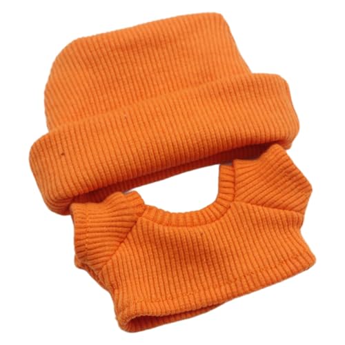 17cm Puppenkleidung mit Hut Strickmütze Top Puppenkleidung für 17cm Puppenzubehör Outfits (I, One Size) von Generisch