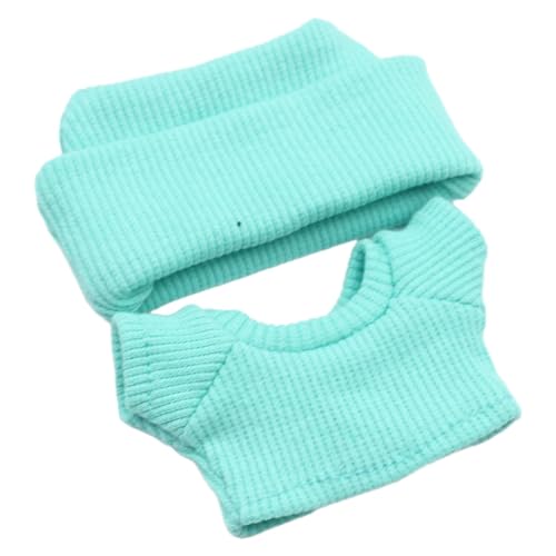 17cm Puppenkleidung mit Hut Strickmütze Top Puppenkleidung für 17cm Puppenzubehör Outfits (Z, One Size) von Generisch