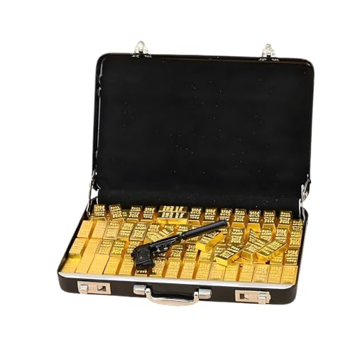 1Set Miniatur Puppenhaus Dekor Koffer Modell Requisiten für Landschafts Dekoration Leichte Akzente für Puppenhaus Zubehör Passwort Cash Money Box Modell 1Set Miniatur Puppenhaus Dekor Koffer Modell Requisiten für Landschafts Dekoration Leichte Akzente für Puppenhaus Zubehör Passwort Cash Money Box Modell von Generisch