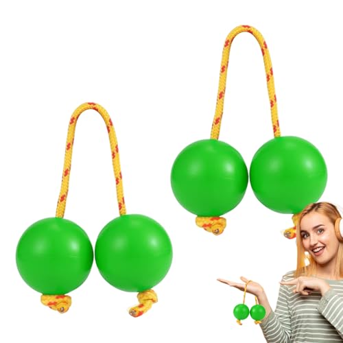 2 Paar Bauchmuskel-Hand-Percussion-Bälle, Musik-Ei Doppelkürbis für Partys, Hochzeiten, Shows, Kashaka Shaker Rhythmisch - Afrikanischer Rasselball Kashaka Instrument | 2 Paar Bauchmuskel-Hand-Percussion-Bälle, Musik-Ei Doppelkürbis für Partys, Hochzeiten, Shows, Kashaka Shaker Rhythmisch - Afrikanischer Rasselball Kashaka Instrument | von Generisch