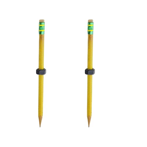 2 Pc Fidget Bleistift, Gewindestift Hülse Mit Nuts'n Bolts, Pen Gidgets Hülse Fidget Tool, Portable Fidgets Spielzeug, Neuheit Schreibgerät Für Kinder Und Erwachsene Sensory Angst Ruhig Klassen 2 Pc Fidget Bleistift, Gewindestift Hülse Mit Nuts'n Bolts, Pen Gidgets Hülse Fidget Tool, Portable Fidgets Spielzeug, Neuheit Schreibgerät Für Kinder Und Erwachsene Sensory Angst Ruhig Klassen von Generisch