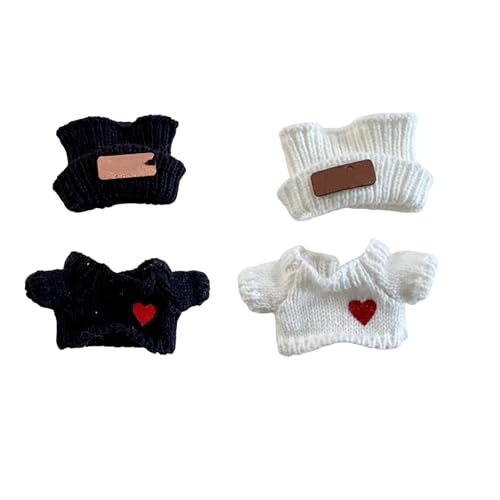 2 Stück Kleidung für Puppe, Bekleidung für 17cm Plüsch, Puppenkleidung für Kleidung, Zubehör für Puppe, Geeignet für alle Puppen 17 cm (#3) von Generisch