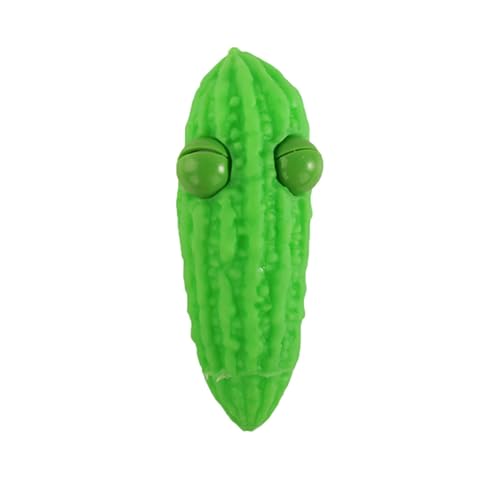 2 Stück Stress Spielzeug Gemüse Popping Out Augen Anti Stress Spielzeug, Lustige Squeeze Sensorische Toys Stressabbau Bälle, Squishy Squeeze-Spielzeug, Anti Stress für Erwachsene und Kinder (B) von Generisch