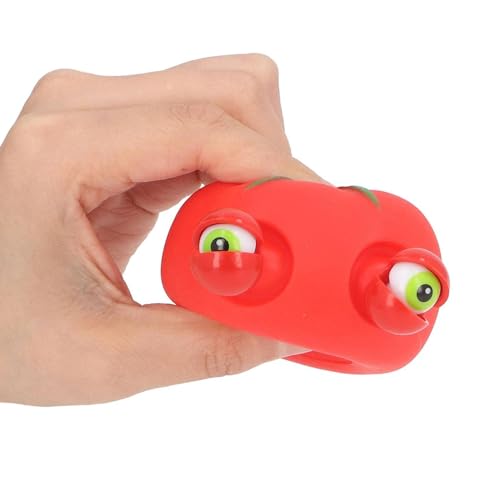 2 Stück Stress Spielzeug Gemüse Popping Out Augen Anti Stress Spielzeug, Lustige Squeeze Sensorische Toys Stressabbau Bälle, Squishy Squeeze-Spielzeug, Anti Stress für Erwachsene und Kinder (D) von Generisch