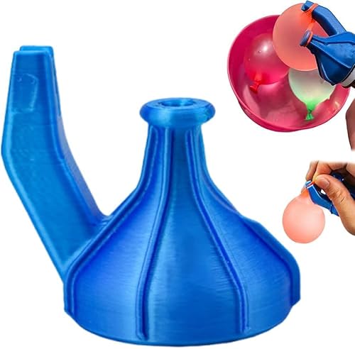 2-in-1-Wasserballon-Füllabdeckung, einfaches Befüllen von Wasserballons, selbstdichtendes Wasserballon-Werkzeug, Wasserballon-Inflator, tragbare Wasserballonpumpe für Kinder, Wasserschlachten (1 Stück 2-in-1-Wasserballon-Füllabdeckung, einfaches Befüllen von Wasserballons, selbstdichtendes Wasserballon-Werkzeug, Wasserballon-Inflator, tragbare Wasserballonpumpe für Kinder, Wasserschlachten (1 Stück von Generisch