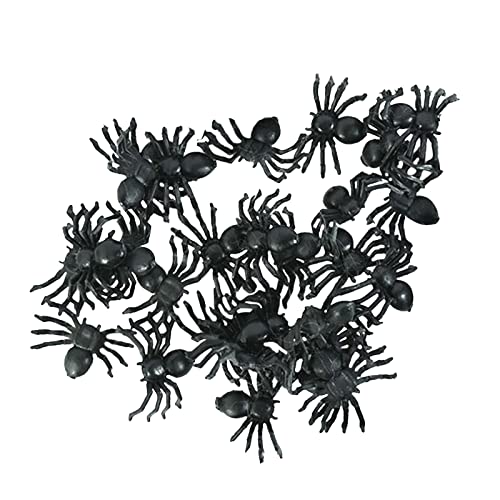 20 Stück Künstliche Spinnen Halloween Party Deko Realistische Mini Spider Modell Kunststoff Fake Spinne Kleine Terror Gummispinne Lustige Streich Requisiten Plastik Spinnen Tisch Figuren Decorations 20 Stück Künstliche Spinnen Halloween Party Deko Realistische Mini Spider Modell Kunststoff Fake Spinne Kleine Terror Gummispinne Lustige Streich Requisiten Plastik Spinnen Tisch Figuren Decorations von Generisch