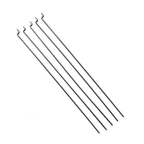 20 Stück Z-Typ-Lenkschalthebel, Durchmesser 1,2 mm, Länge 20 cm, Edelstahl, Servohebel für ferngesteuertes Flugzeugteil, 20 Stück Z-Typ-Lenkschalthebel, Durchmesser 1,2 mm, Länge 20 cm, Edelstahl, Servohebel für ferngesteuertes Flugzeugteil, von Generisch