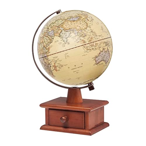 20 cm Retro-Globus, geografische Welt, Erde, mit Holzgestell – perfekt for die Heimdekoration und den pädagogischen Einsatz 20 cm Retro-Globus, geografische Welt, Erde, mit Holzgestell – perfekt for die Heimdekoration und den pädagogischen Einsatz von Generisch