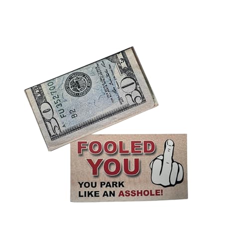 200/50 Stück Park-Streich Karten sehen aus wie $50 Geld aus Einer Entfernung Lustige gefälschte Tickets Schlechte Parkkarten Tragbare Humor-Karten 200/50 Stück Park-Streich Karten sehen aus wie $50 Geld aus Einer Entfernung Lustige gefälschte Tickets Schlechte Parkkarten Tragbare Humor-Karten von Generisch