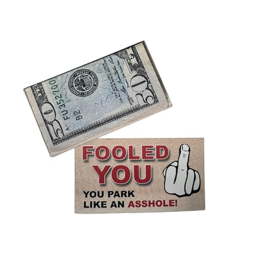 200/50Pcs Parken Streich Karten, sehen aus wie $50 Geld aus der Ferne, lustige gefälschte Tickets schlechte Parkkarten 200/50Pcs Parken Streich Karten, sehen aus wie $50 Geld aus der Ferne, lustige gefälschte Tickets schlechte Parkkarten von Generisch