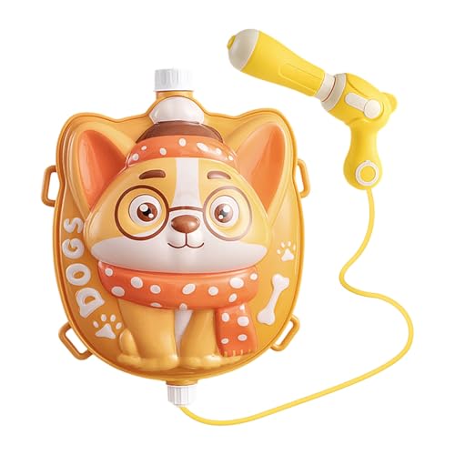 2000ml Wasserpistole mit Tankrucksack Kinder Outdoor Spielzeug Sommer Wassersport Verstellbare Träger Spritzpistole für Strand Pool Garten Aktivitätsspiele Geburtstagsgeschenk Wasserschlachten (F) von Generisch