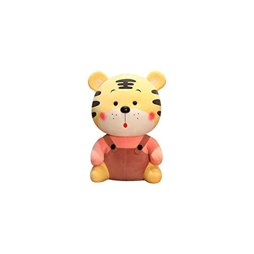 2022 Neujahr der Tiger-Maskottchen-Puppe Fat-Tiger Plüschtier Kissen Kindergeburtstagsgeschenk Geburtstagsspecial Plüsch (D, One Size) von Generisch