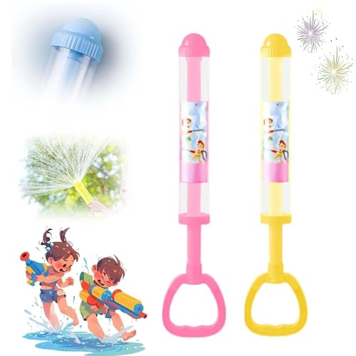 2025 Neu Fireworks Water Gun, Feuerwerk Wasserpistole, Wasserspielzeug Kinder Outdoor, Romantische Feuerwerk Water Squirter, Outdoor Spielzeug zum Baden, Pool, Party (B) von Generisch