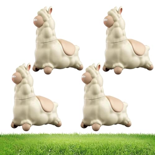 2025 New Spitting Llama Water Toy, Spitting Llama Water Toy, Alpaca Interactive Waters Sprayer, with Head-Shaking Action, for Summer Backyard, Beach, Bathtub Play (4Pcs) von Generisch
