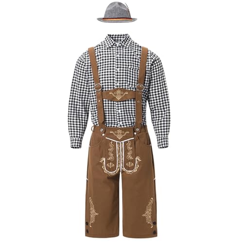 2025 Oktoberfest Cosplay-Kostüme, Outfits im Hofstil für die Freizeit im Freien, komplettes Set mit Hut für alle Jahreszeiten, perfekt Französische Magd Damen Hasenkostüm Anime Cosplay (Coffee, L) 2025 Oktoberfest Cosplay-Kostüme, Outfits im Hofstil für die Freizeit im Freien, komplettes Set mit Hut für alle Jahreszeiten, perfekt Französische Magd Damen Hasenkostüm Anime Cosplay (Coffee, L) von Generisch