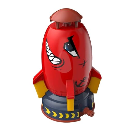 2025 Rocket Sprinkler, das ultimative Sommer-Wasserspielzeug für Kinder, Outdoor-Wasserspielzeug für Kinder für den Sommer, zum Spielen im Garten, Hinterhof, Pool, auf dem Rasen, im Garten (B) von Generisch