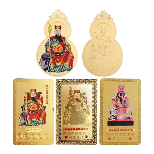 2025 Tai Sui Card, Tai Sui Amulet Card for Year of The Snake, Chinese New Year Tai Sui Protection Cards, 2025 Feng Shui Amulet Card, Spring Festival Blessing Card for Luck and Wealth, 5pcs 2025 Tai Sui Card, Tai Sui Amulet Card for Year of The Snake, Chinese New Year Tai Sui Protection Cards, 2025 Feng Shui Amulet Card, Spring Festival Blessing Card for Luck and Wealth, 5pcs von Generisch