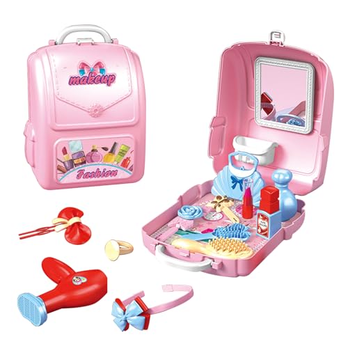 22-Teiliger Werkzeug-Rucksack für Kinder | Lernspielzeug für Kids & Mädchen ab 3 | Mobiler Werkzeugkasten mit verstellbaren Trägern für kreatives Rollenspiel & zur Förderung der Motorik (Sichere) 22-Teiliger Werkzeug-Rucksack für Kinder | Lernspielzeug für Kids & Mädchen ab 3 | Mobiler Werkzeugkasten mit verstellbaren Trägern für kreatives Rollenspiel & zur Förderung der Motorik (Sichere) von Generisch