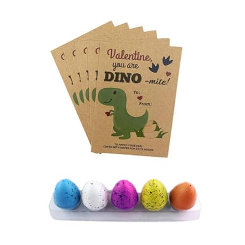 24 x Mini-Schlüpf-Dinosaurier-Eier, Leckerli, Kindergeburtstag, Gast-Party, Geschenke, Pinata, Gastgeschenke, Jungen, Dusche, Baby-Spielzeug von Generisch