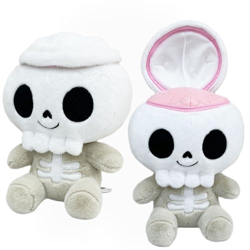 2PCS 2025 Geist-Skelett-Plushtierpuppe, 25cm, Halloween-Dekoration, Schreckliche Haushaltsdekorationsfiguren, Eignet Sich Für Die Dekoration Von Wohnzimmer, Schlafenzimmer Oder Feiertagsparty-Szene 2PCS 2025 Geist-Skelett-Plushtierpuppe, 25cm, Halloween-Dekoration, Schreckliche Haushaltsdekorationsfiguren, Eignet Sich Für Die Dekoration Von Wohnzimmer, Schlafenzimmer Oder Feiertagsparty-Szene von Generisch