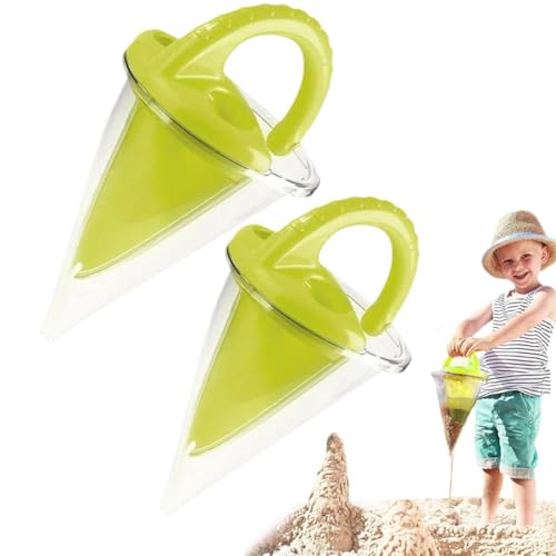 2ST Verschütten von Trichter Beach Toy | Matschtrichter Sand Kleinkind Kinder | Kreatives Verschütten Trichter Sand Wasserstraße Spielzeug | Trichter Röhren Wasser Spielen Sands Burggebäude Kit von Generisch