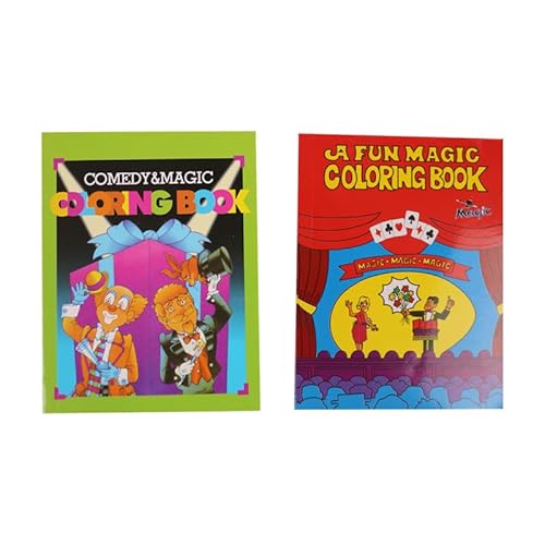 2er-Pack Mini Magic Malbuch Trick - Lustige Illusions-Requisiten für Kinder und Anfänger, Gimmick im Taschenformat für Comedy-Performance 2er-Pack Mini Magic Malbuch Trick - Lustige Illusions-Requisiten für Kinder und Anfänger, Gimmick im Taschenformat für Comedy-Performance von Generisch