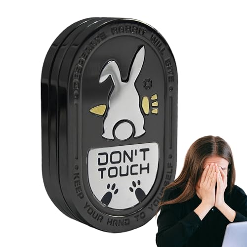 3-Layer Desperate Rabbit Fidget Slider, Edelstahl-Zappelspielzeug, FID-Get-Sammler Spielzeug, kompakt 3-Layer Desperate Rabbit Fidget Slider, Edelstahl-Zappelspielzeug, FID-Get-Sammler Spielzeug, kompakt von Generisch